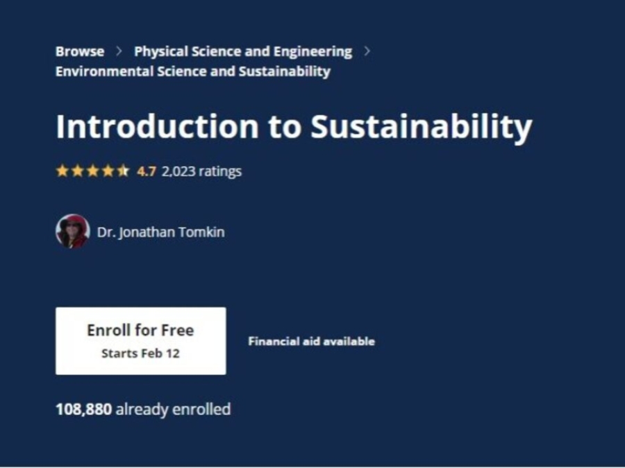 Introduction To Sustainability