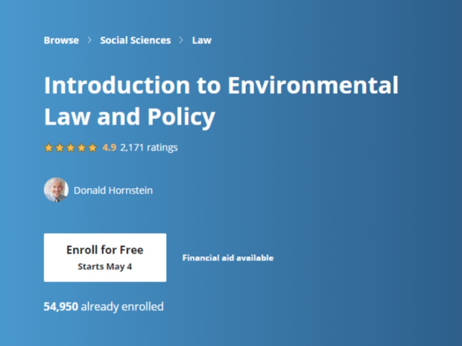 Introduction To Environmental Law And Policy