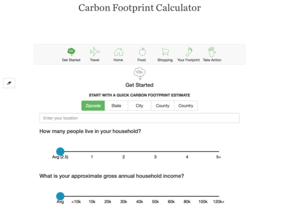 Carbon Footprint Calculator