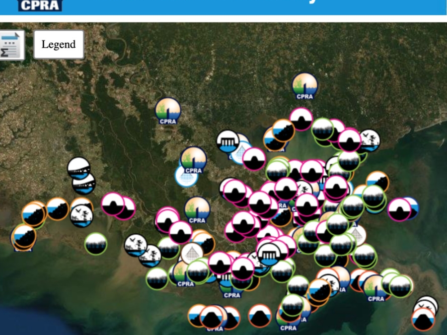 Coastal Projects Map