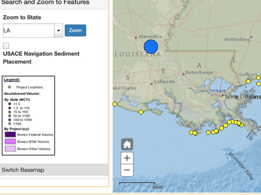 National Beach Nourishment Database