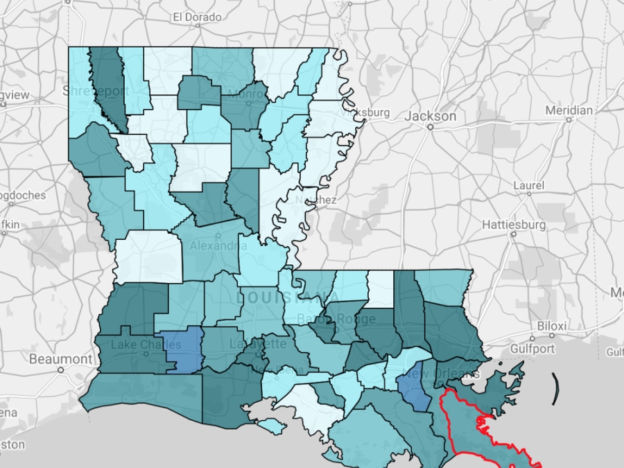 Census Data For Plaquemines Parish