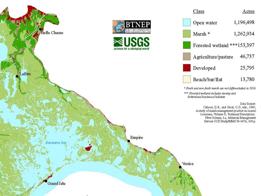 Source: Barataria-Terrebonne National Estuary Program 