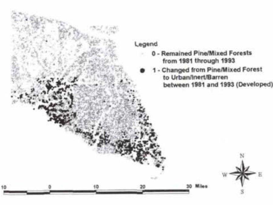 Predicting The Urbanization Of Pine And Mixed Forests In Saint Tammany Parish, Louisiana