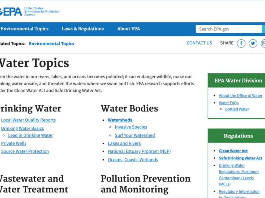 Water Topics