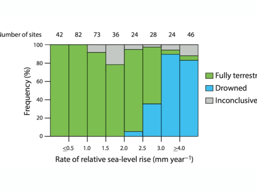 Tripping Points Of Mississippi Delta Marshes Due To Accelerated Sea-Level Rise